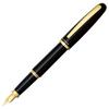 Platinum Fountain Pen Balance Fountain Fine Pen, Black, Nib, PGB-3000#1-2