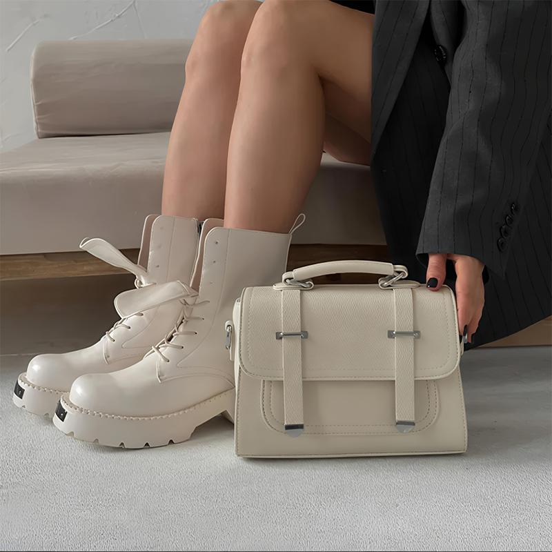 Minimalist Men's Shoulder Bag Fashionable Male PU Leather Crossbody Bags Small Flip Style Messenger Bag for Men Designer Handbag