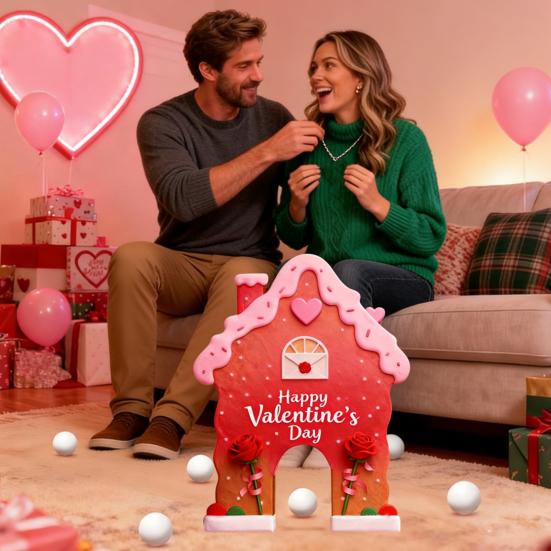 Lebkuchen Golfspiel Set Minigolfplatz mit Zuckerstangen Schläger und Bällen Weihnachtsfeier Spiel für Familie Indoor Zuhause Büro Spaß