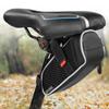 Portable PU Bicycle Saddle Bag Waterproof Large Capacity Tail Seat Pouch Cycling Equipment1