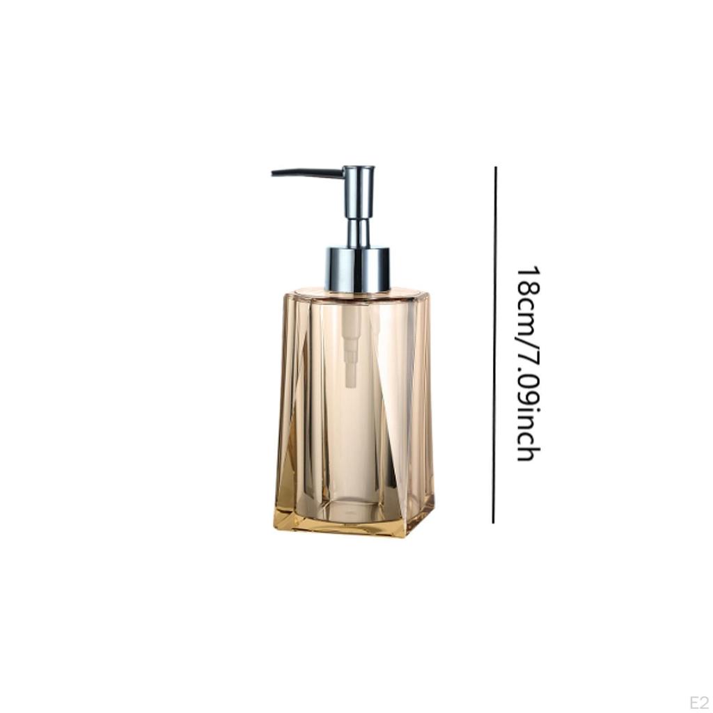 Dozator de săpun de mână, loțiune, cu suport pentru pompă, sticlă lichidă reutilizabilă la modă pentru