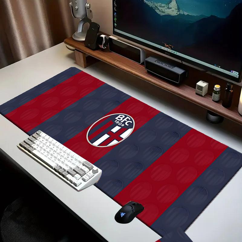 Bologna Crest Design Mouse Pad Office Desk Mat, Gaming Mouse Pad Mousepad, Keyboard pad,Heavy-Duty Non-Slip Rubber Backing, Gift