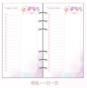Makronen Farbe A6/A5 PU Leder DIY Binder Notebook Abdeckung Tagebuch Agenda Planer Papier Abdeckung Schule Schreibwaren