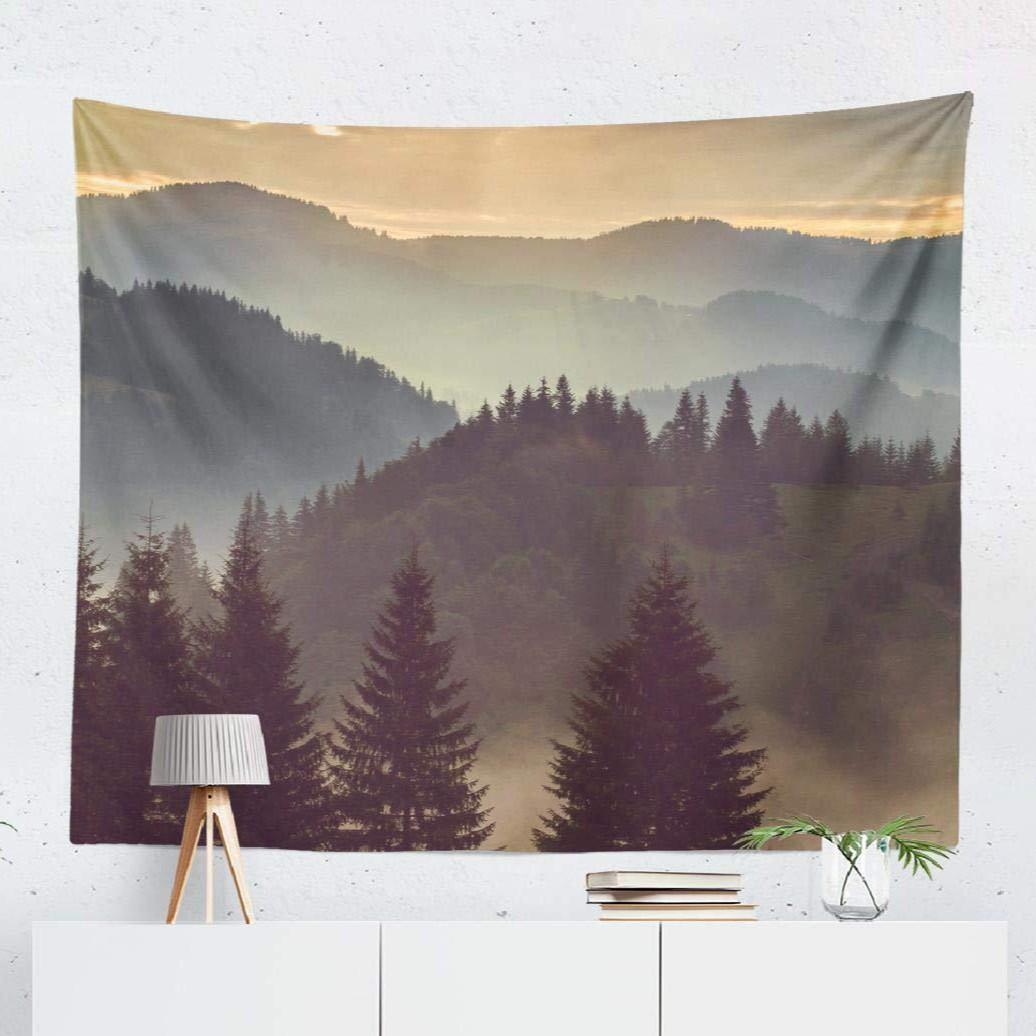 Tropical Coconut Palm Tree tapestry 75x100 чёрный