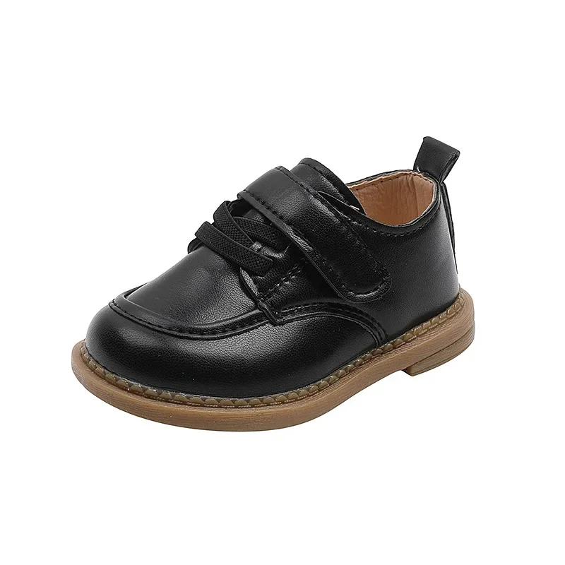 Bequeme Babyschuhe Neue vielseitige trendige Jungenschuhe Weiche Sohlen Lässige einfache Lederschuhe Klassische exquisite tägliche Babymädchenschuhe