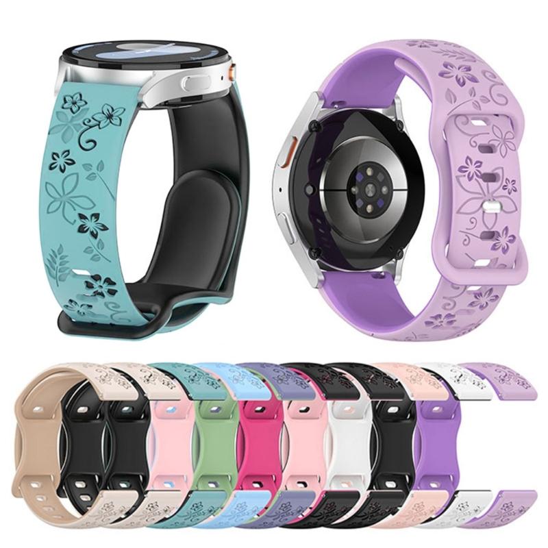 Doppelfarbige atmungsaktive Silikon-Armbänder Schweißfest Tragbare Armbänder Für Uhr 7 Schnellverschluss-Armband Komfort Unisex
