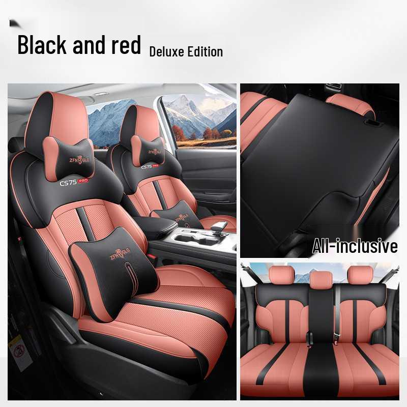 Changan CS75 PRO 2625 Car Seat Cushion - Universal Perforated Leather, Full Coverage for All Seasons