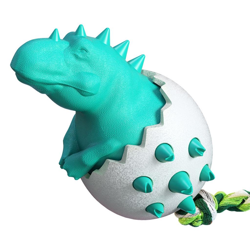 Dinosaur Egg Dog Chew Toy - A Chew-resistant And Wear-resistant Interactive Toy For Dogs Who Love To Chew
