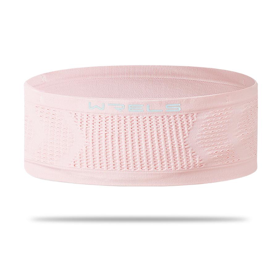 

WRELS Invisible Running Sports Fanny Pack Gym Waist Belt Bag Lightweight Mobile Phone Bags Elastic Waist Belt Sports Kettle S рожевий