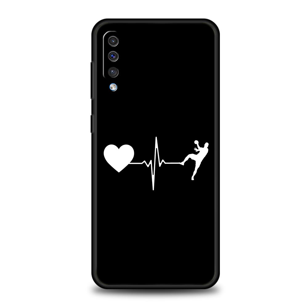 Phone Case For Samsung A24 A12 A14 A32 A50 A70 A20E A20S A10S A22 A30 A40 A34 A54 A42 A52 5G A02S A04s Soft Cover Handball Sport