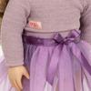 Poupée - our generation - savannah danseuse - 46 cm - violet - beaux yeux clairs et teint halé