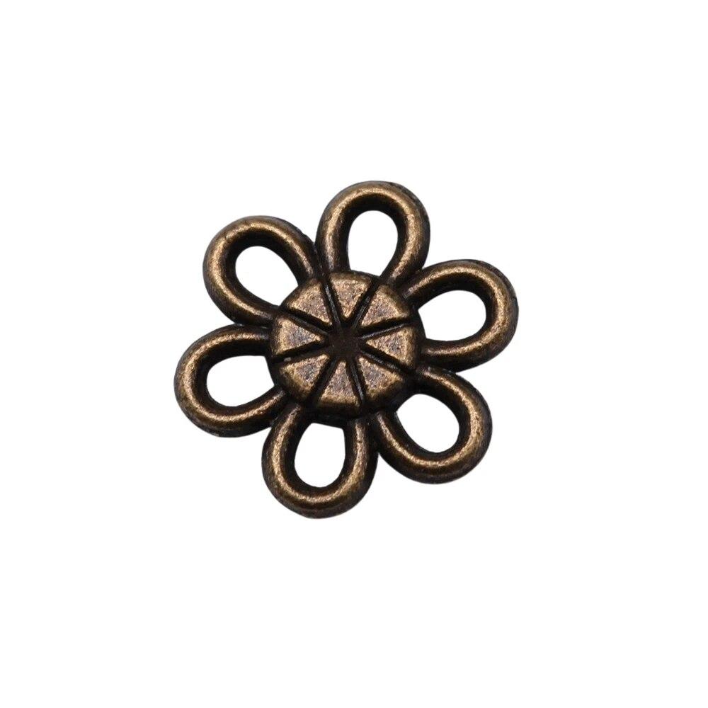 Flower Plaque Connector Components Pendant Diy Jewelry Pendants