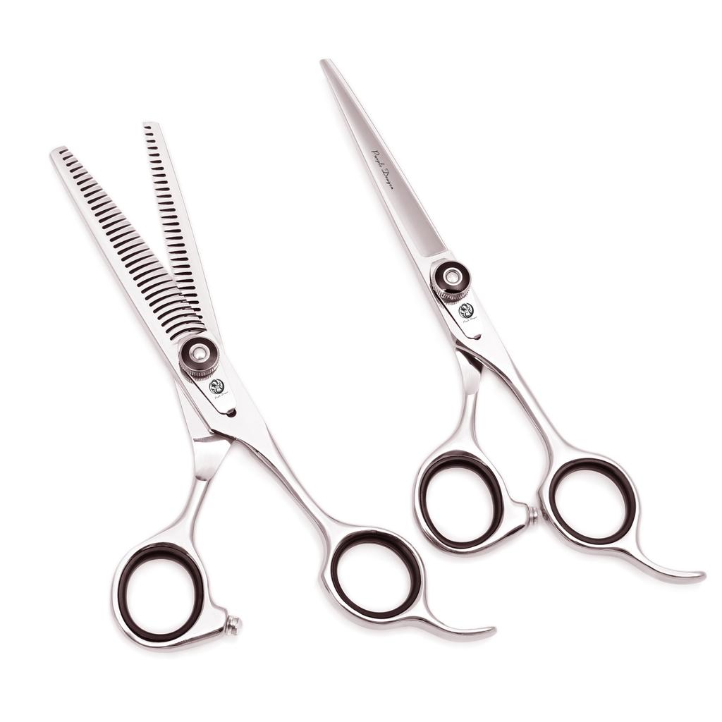 Cheap Professional Hair Scissors 6" Purple Dragon Japan 440C Hair