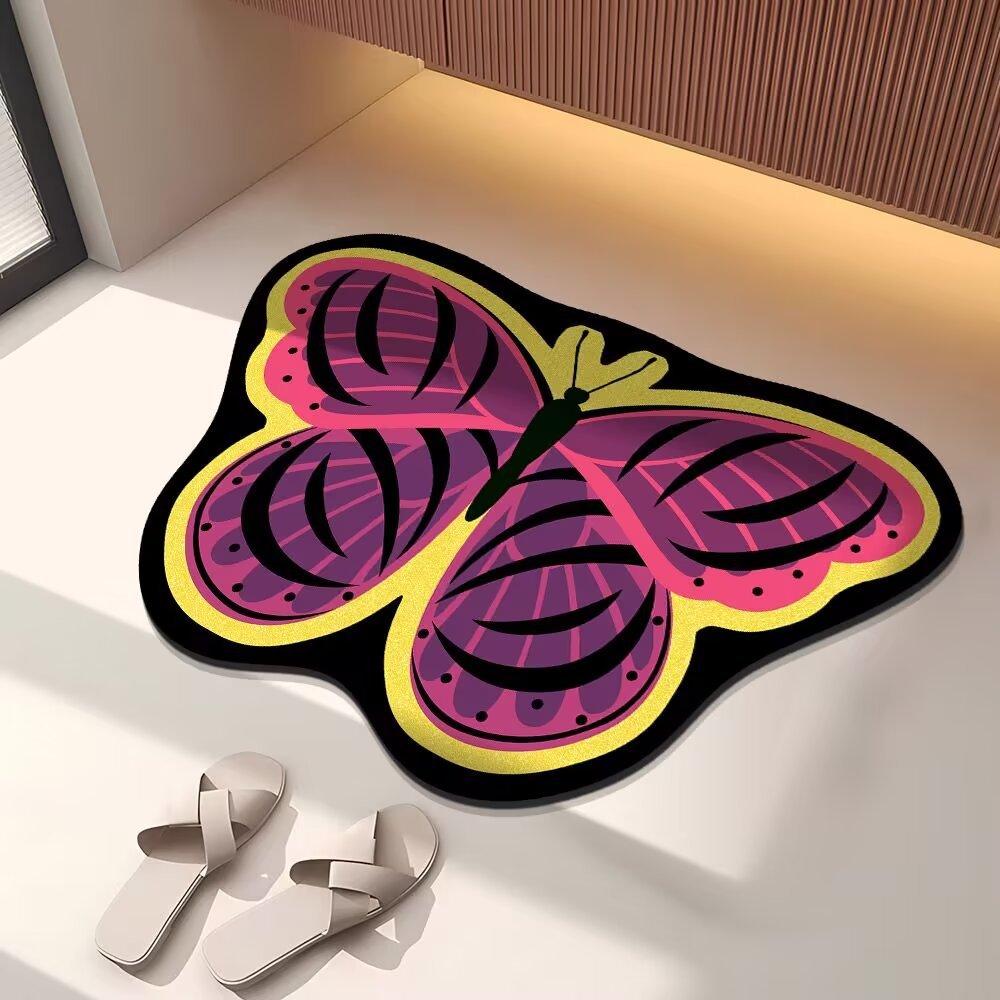 Absorbent Non-slip Bathroom Floor Mat Toilet Diatom Mud Toilet Household Carpet Bathroom Door Toilet Foot Mat