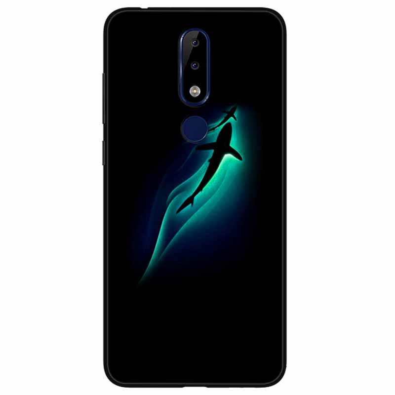 For Nokia 5.1 Plus Case Soft Silicone Cartoon Fashion TPU Phone Cases for Nokia X5 Cover 5.1Plus Cute for NokiaX5 Protective