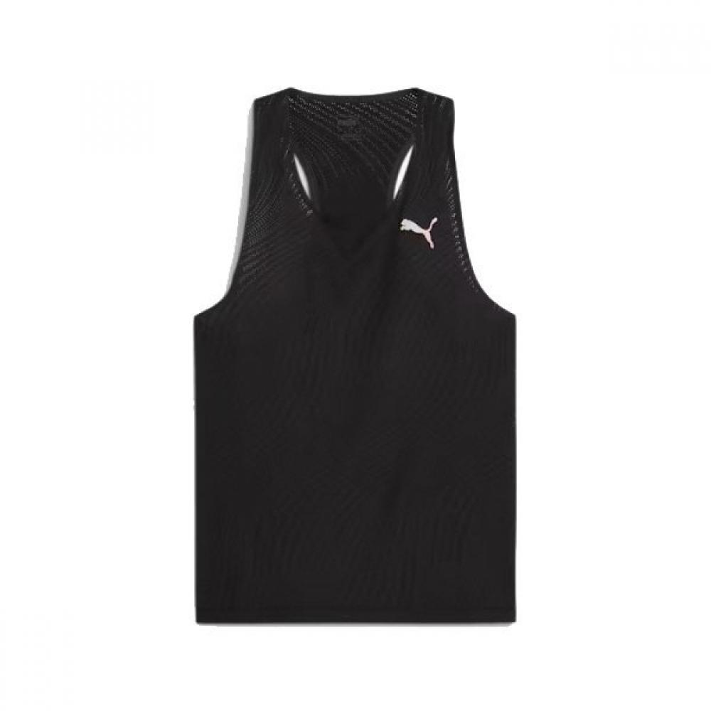 Puma Men S Running Marathon SleeveleSS cloudSpun Singlet Run ultraSpun Singlet 525455 02 74