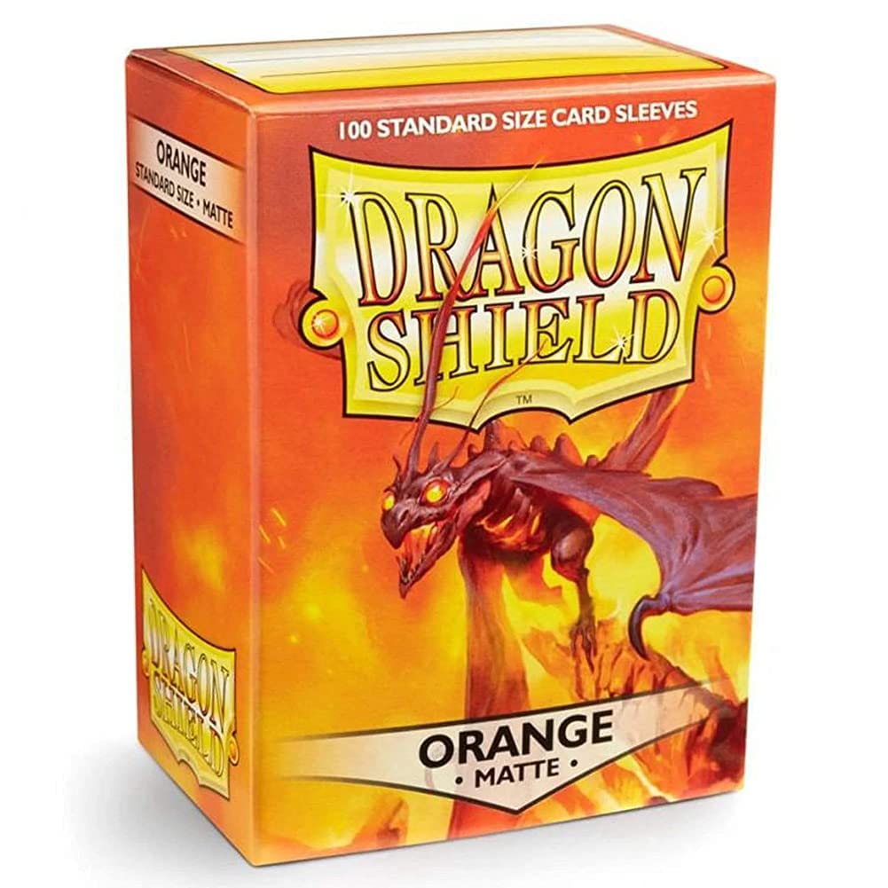 

DRAGON Shield Sleeve Matte Orange Card Sleeve -