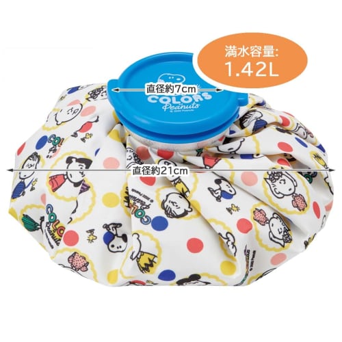 skater ice bag m ice bag snoopy colors 21cm icb2-a