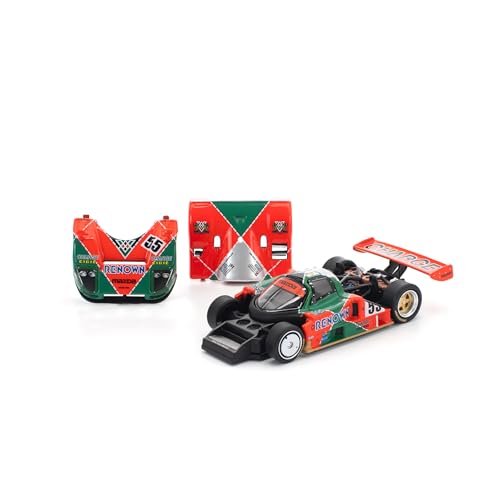 Genesis Company POP RACE 1/64 Scale Mazda 787B 1991 Le Mans 24 Hours Winner, Finished Model, PR640301