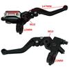 CNC Front Brake Master Cylinder & Clutch Handbrake Assembly - 22MM Hydraulic Disc Brake Pump for Motorcycle