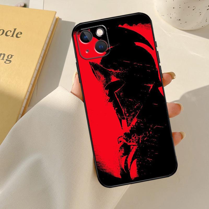 Spartan Phone Case For iPhone 13 12 11 14 15 16 Pro Max Case For iPhone XR X XS Max Plus Coque Capa