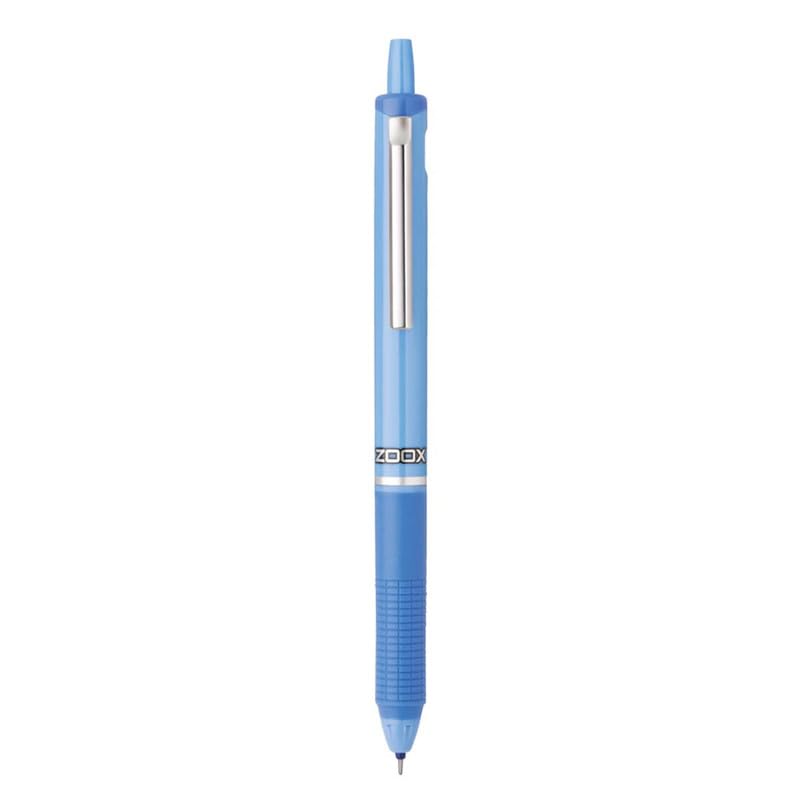 Flair Zoox H7 Liquid Ink Retractable Roller Pen Pack Of 2 Blue Ink 0.5 Mm Soft Grip For Office School Writing Use