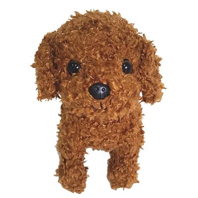 [BESTEVER] Peluche per cani, Realistico, Cucciolo, Esausto, Carino, Mani ridimensionabili, Regalo di compleanno [Cucciolo Premium] Barboncino Toy, Rosso, Best Ever Giappone