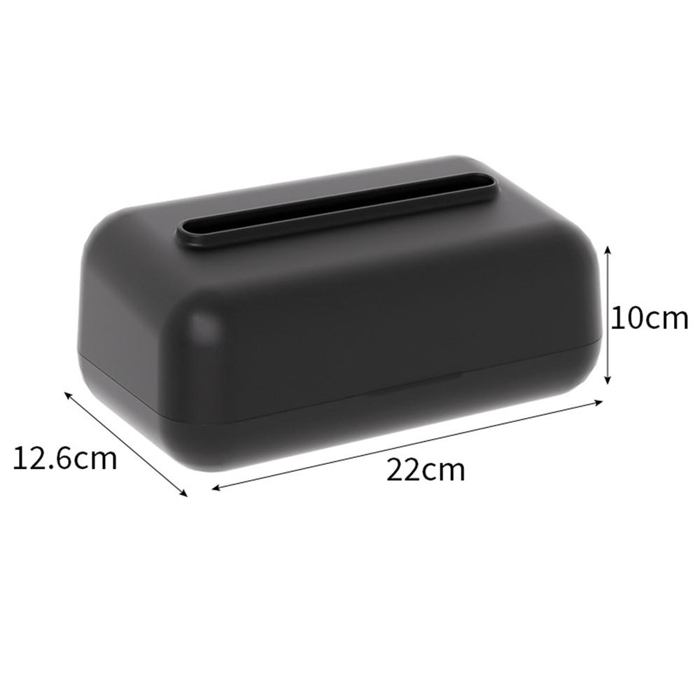 Light Luxury Tissue Box Soft Waterproof Tissue Box Cover Silicone Reusable Wet Wipe Box Holder Bathroom Kitchen Paper Holder