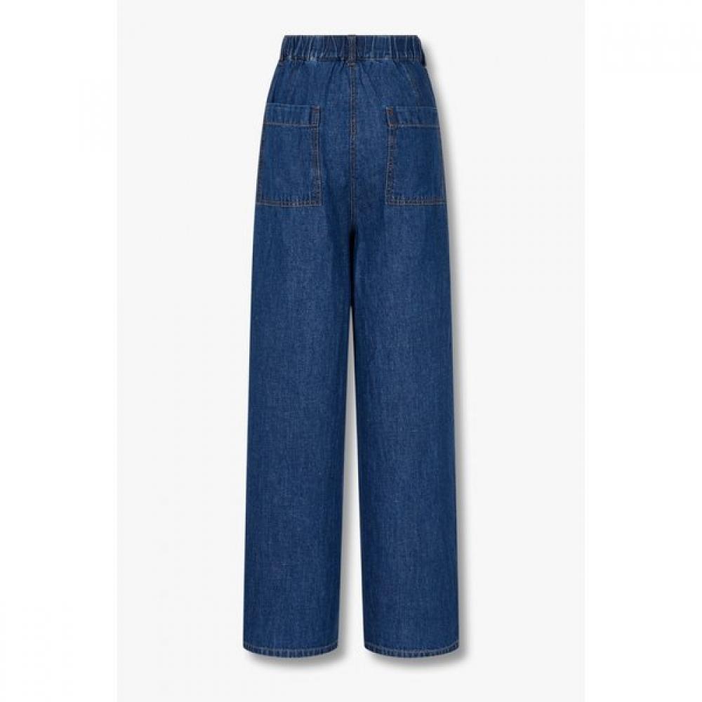 Studio Tomboy Back Banding Wide Denim 9175362971ct