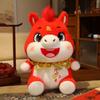 Cute Stuffed Horse Toy Good Luck Zodiac Pony Figurine Plush Toys Horse Plush Doll  Chinese New Year