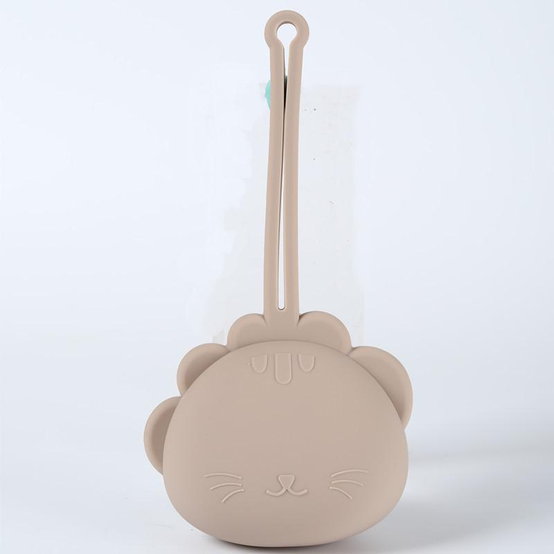 Pacifier Storage CasePortable Baby Pacifier Storage CaseSilicone Storage CasePacifier Drop-proof Case with Lanyard