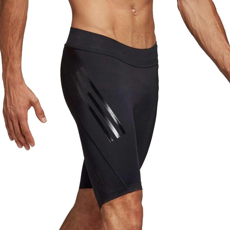 Adidas Ask Tec St 3S Comfortable Versatile Slim Fit Mid Waist Casual Shorts Men Shorts Black DQ3571