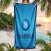 Asciugamano da Spiaggia Asciugatura Rapida in Microfibra Assorbente Portatile da Viaggio per Nuoto con Stampa SSC Napoli