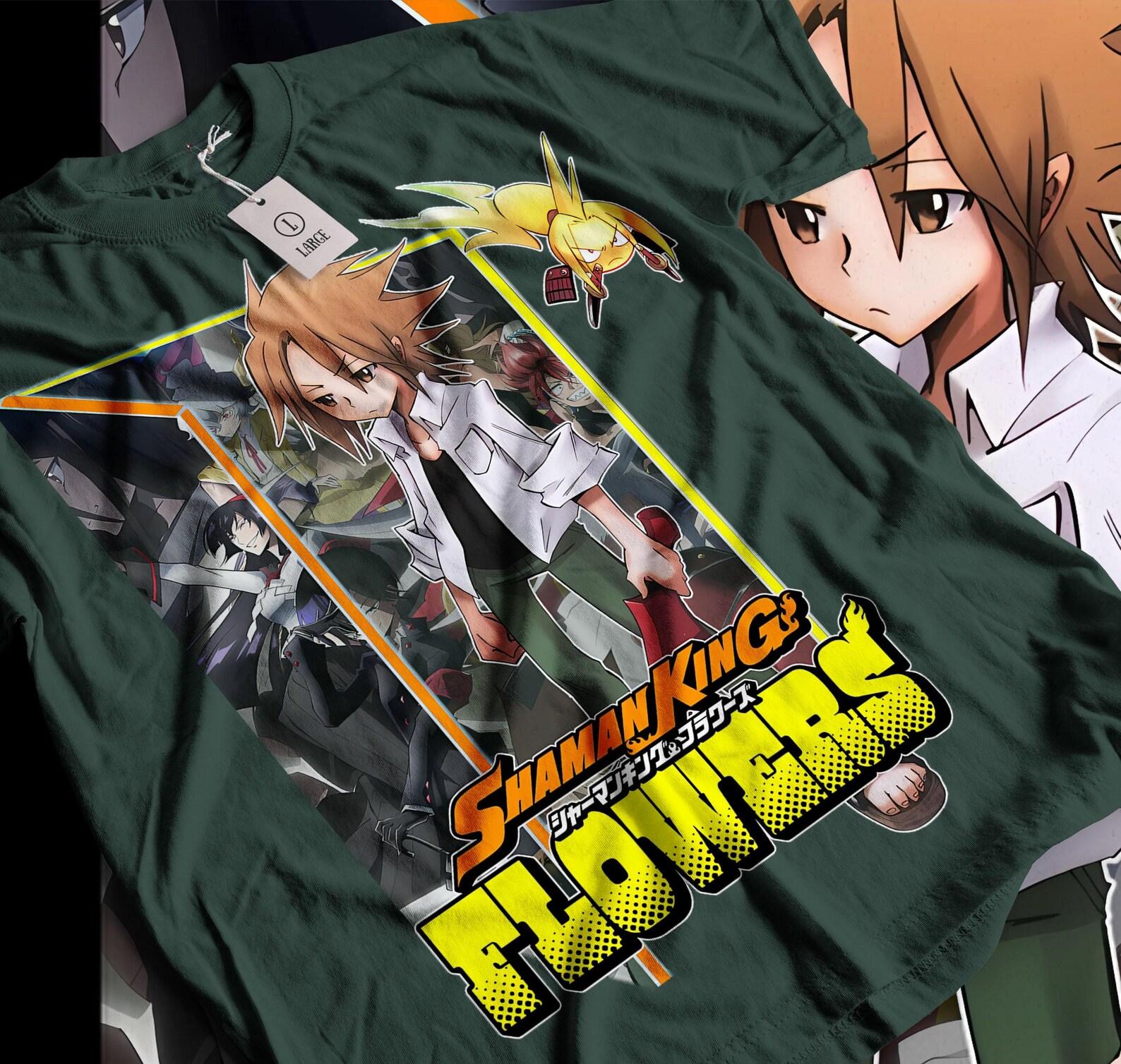 Shaman King Yoh Asakura T-Shirt / 100% Cotton Tee / Men s Women s S