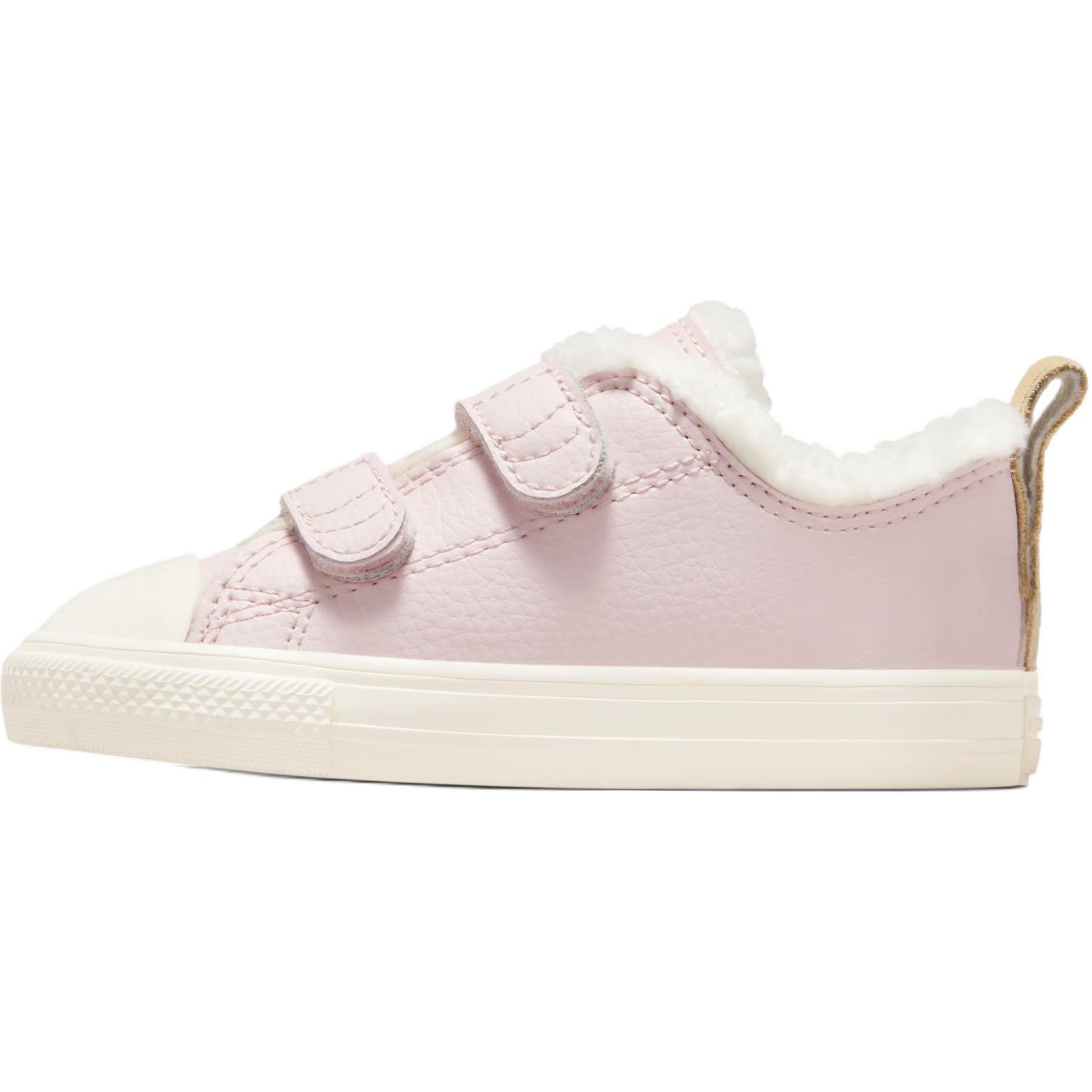 

Converse Chuck Taylor All Star Кожа Удобные Универсальные Низкие Кроссовки для Ходьбы Детские кроссовки Розовый Белый A09265C 22