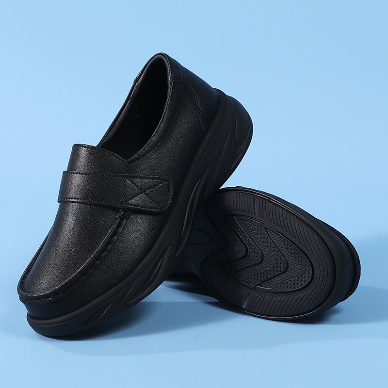 

Spot Nurse Shoes - Breathable, Non-slip, Comfortable Flat Work Shoes for Autumn and Winter 40 чёрный