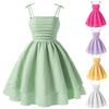 Dziecięca odzież na lato Cuhk Child Bow Sling Princess Fashion Dress