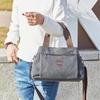 Canvas Bag Women's Versatile Casual Messenger Bag Multifunctional Single Shoulder Bag Large Capacity Handbag