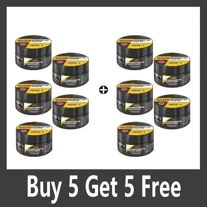 automotive plastic repair agent-interior and exterior plastic polishing wax, scratch repair anti-aging cream, suitable for tires