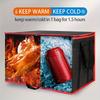 Oversized Insulated Bag Express Bag, Durable Insulated Bag, Multi-Compartment Design Portable Cooler Bag for Outdoor Camping