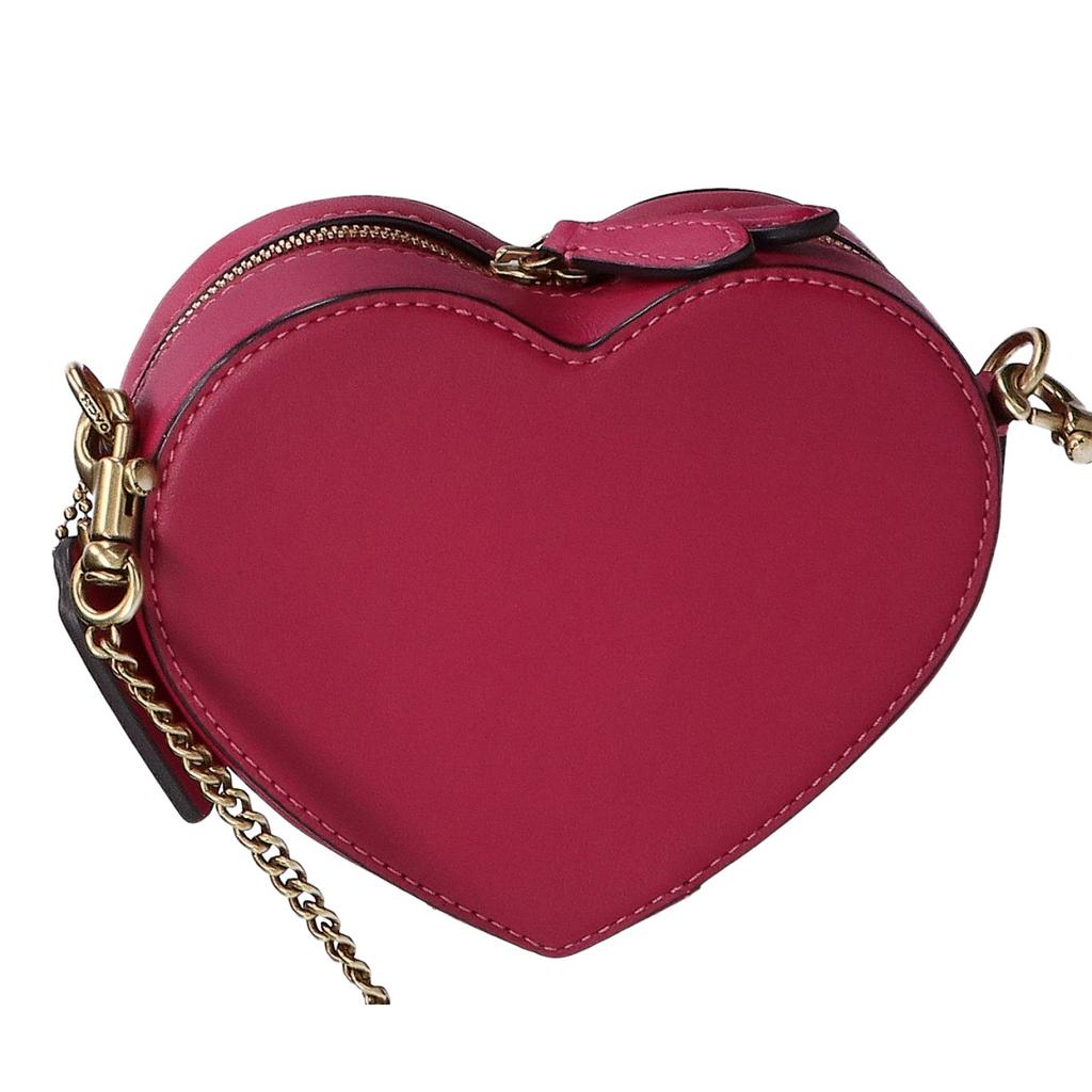 COACH [Good Condition] CE765 Heart Crossbody 14 Shoulder bag pinkUsed