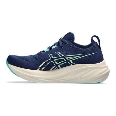Gel Nimbus 26 Blue Expanse Aurora Green Women Sneakers 1012B601-400