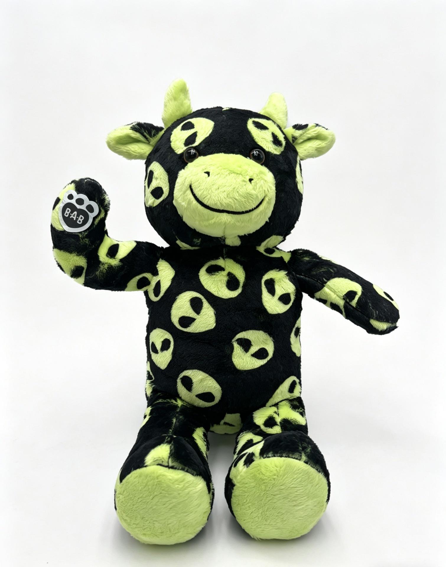 Плюшевая кукла-инопланетянка Корова от Build-A-Bear OPP Pack