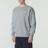 Nike Men's Grey Breathable Crew Neck Pullover Long Sleeve Sweatshirt