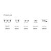 Ultra Light Frameless Color Changing Myopia Glasses for Women Men Temperament Anti Blue Light Photochromic Near Sight Eyeglasses