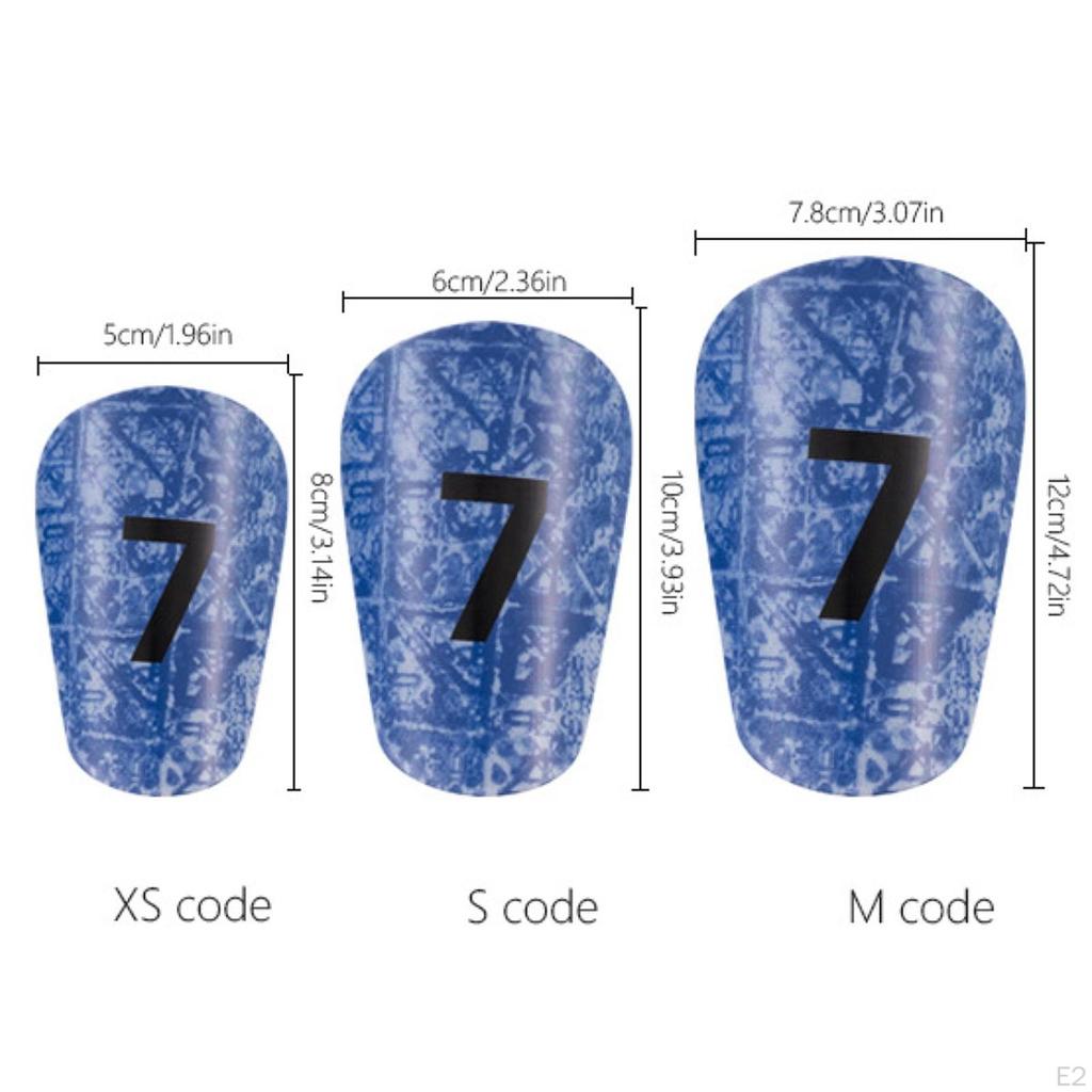 Mini Fußball Schienbeinschoner Fußball für Jungen Mädchen Bequem Spiel Stoßfest Bein