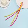 Colorful Nylon Woven Pendant Rope Charms for Large Hole Beads Make Chain Pendant Jewelry Accessories