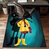 1pc Coraline (6) Design Printed Area Rug Carpet for Bedroom Living Room Home Decor Rugs Mat Non Slip Mat Rug for Bedside