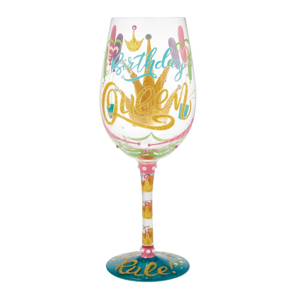 Lolita Wine Glass Birthday Queen 6016400
