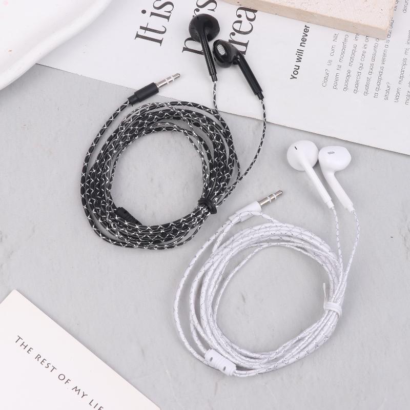 2M/3M Cable Length Wired Earphones In Ear Monitor Music Game Earbuds Headphone 3.5Mm Heavy Bass Headset